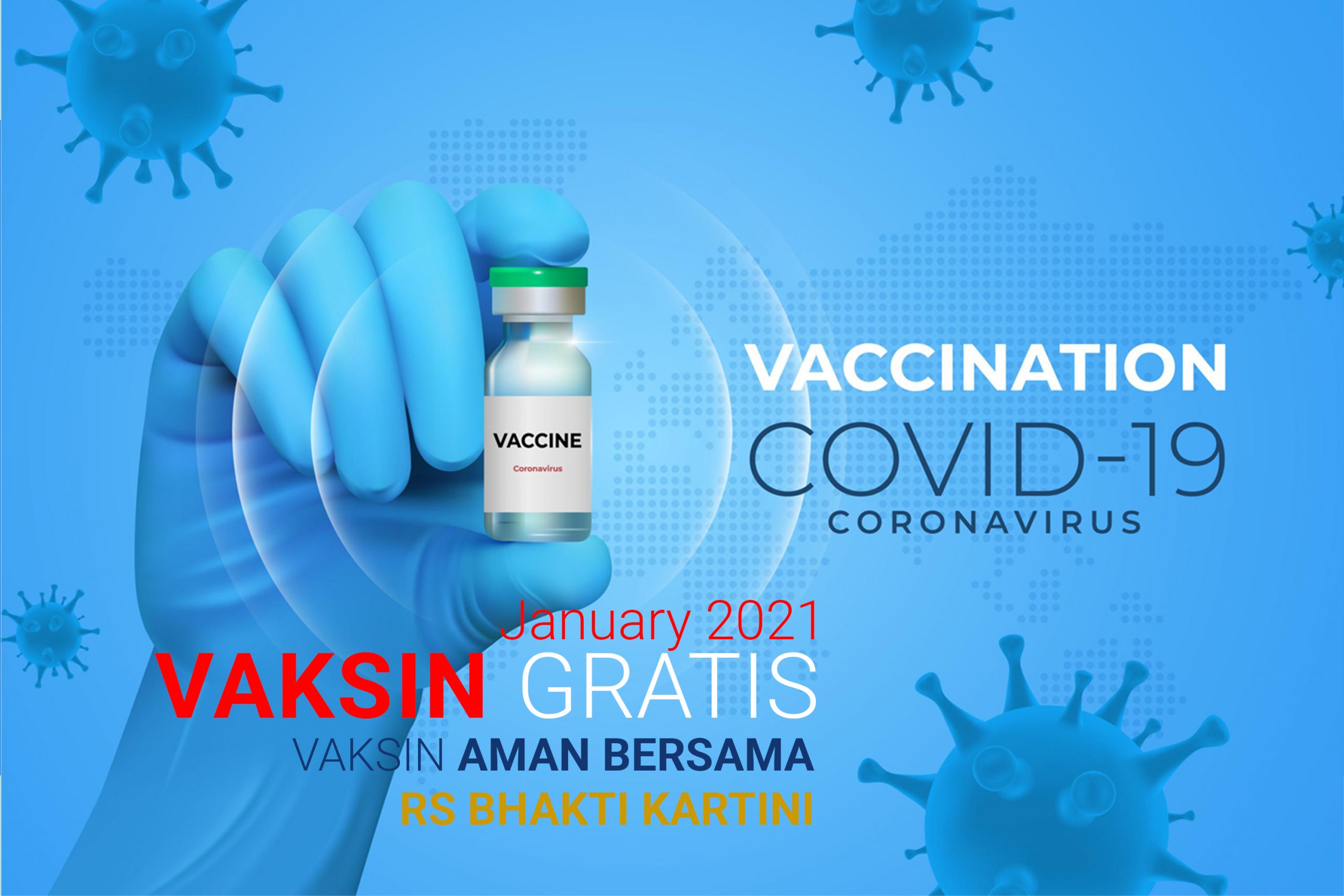 COVID-19 Vaccine vial and injection